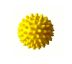 Masážny ježko (loptička) GYMY 8 cm Žltá